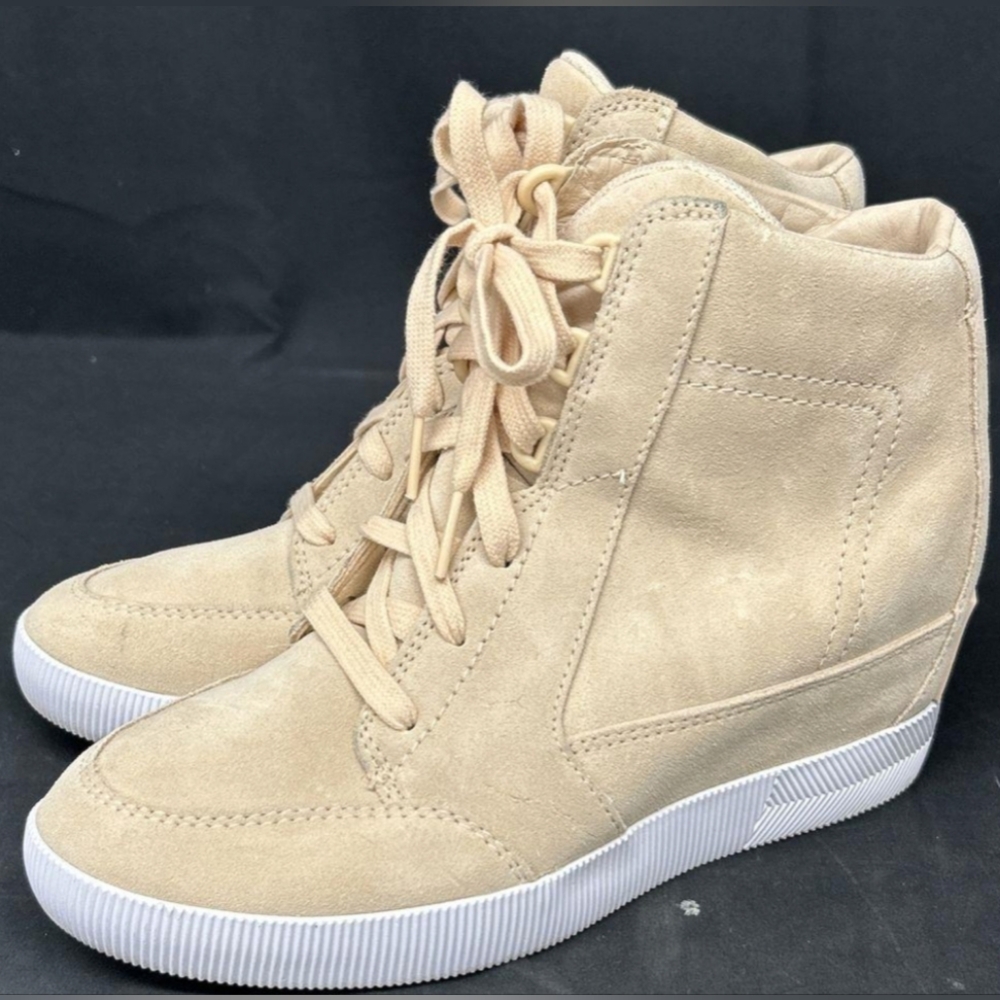 Sorel Out N About Waterproof Leather Wedge Booties Size 7.5 MSRP $139.95 - Picture 7 of 11